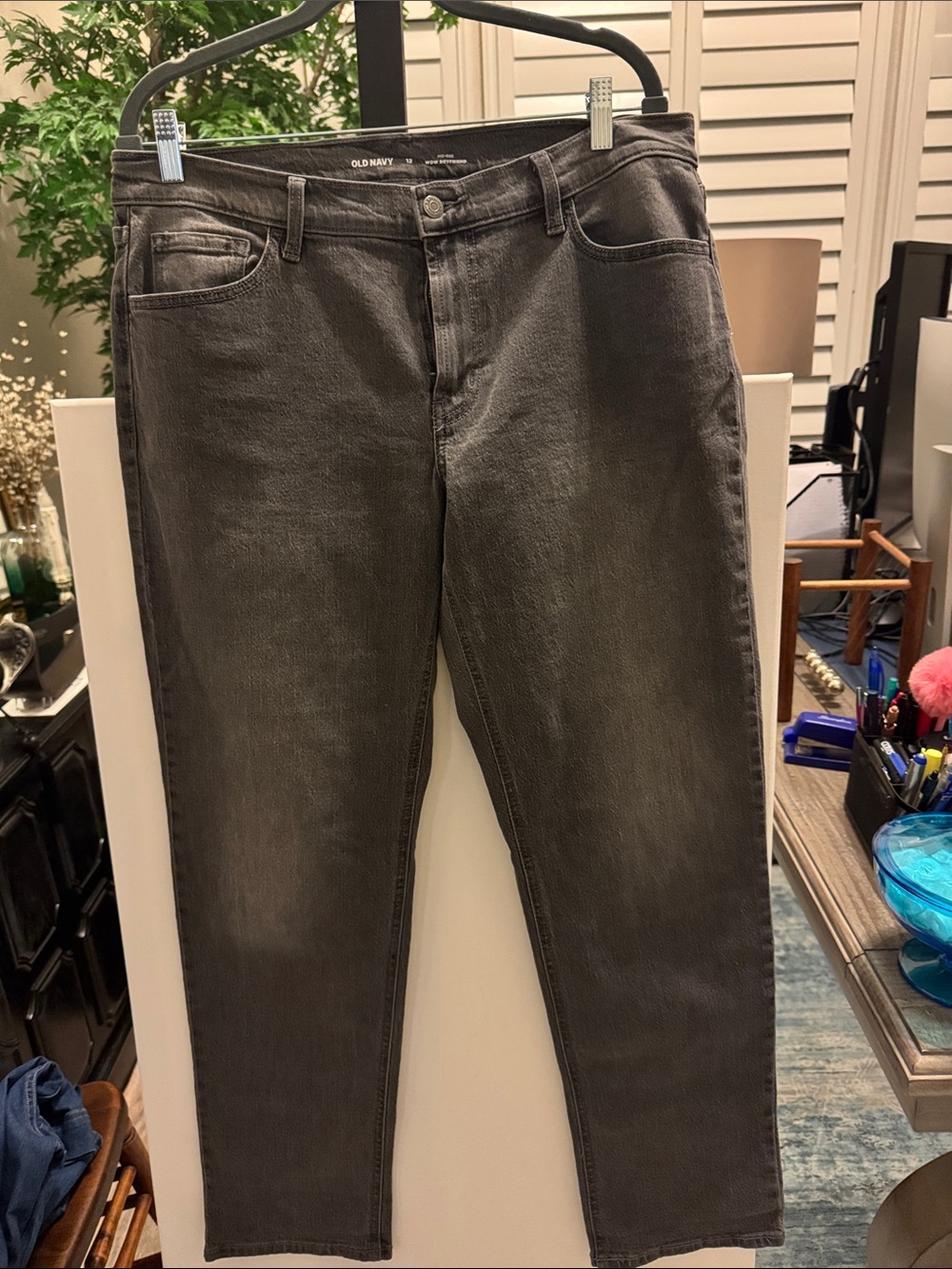 Old Navy Women!s Charcoal Skinny Jeans